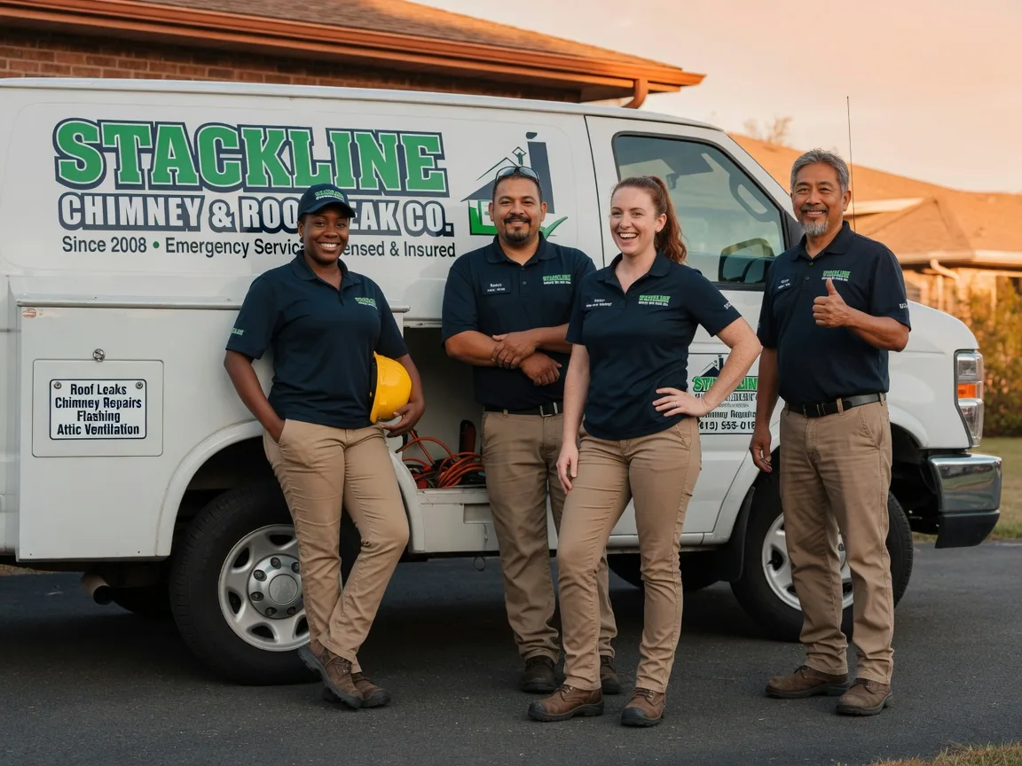 Chimney flashing repair company in Calumet, OK